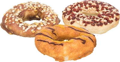 Trixie Honden Donuts Mix Assorti 10 cm 100 gr 50 st