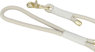 Trixie Soft Rope Hondenriem Grijs / Lichtgrijs 100x1 cm
