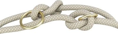 Trixie Soft Rope Hondenriem Verstelbaar Grijs / Lichtgrijs 200x1 cm