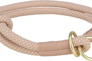 Trixie Halsband Hond Soft Half-Slip Roze / Lichtroze 30x0.6 cm