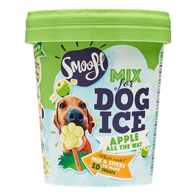 Smoofl Ijsmix Voor Honden Appel 160 gr