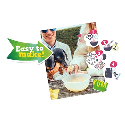 Smoofl Ijsmix Voor Honden Appel 160 gr