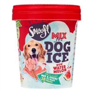 Smoofl Ijsmix Voor Honden Watermeloen 160 gr