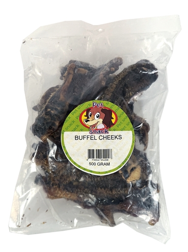 Petsnack Buffel Cheeks 500 gr