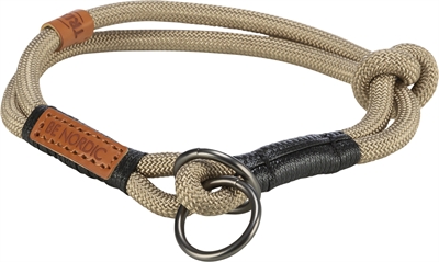 Trixie BE Nordic Halsband Hond Half-Slip Zand / Zwart 30x0.6 cm