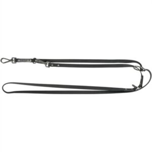 Trixie Citystyle Hondenriem Verstelbaar PVC Zwart 200x1.3 cm