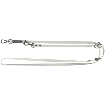 Trixie Citystyle Hondenriem Verstelbaar PVC Lichtgrijs 200x1.3 cm
