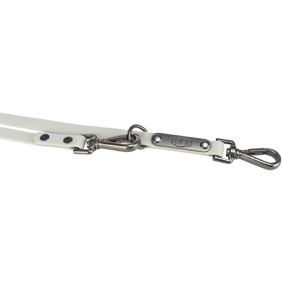 Trixie Citystyle Hondenriem Verstelbaar PVC Lichtgrijs 200x1.3 cm