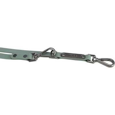 Trixie Citystyle Hondenriem Verstelbaar PVC Salie 200x1.3 cm