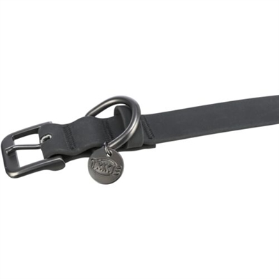 Trixie Citystyle Halsband Hond PVC Zwart 30-37x2 cm