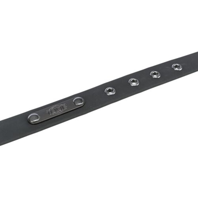 Trixie Citystyle Halsband Hond PVC Zwart 30-37x2 cm