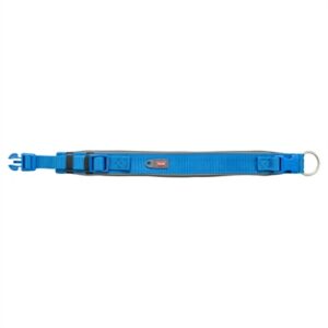 Trixie Premium Halsband Hond Extra Breed Royal Blauw / Grafiet Grijs 27-35x2.5 cm