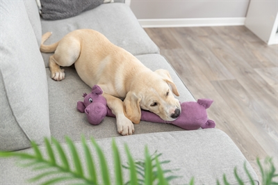 Trixie Hondenspeelgoed Nijlpaard Stof 50 cm 2 st