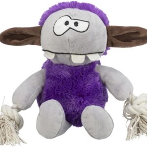 Trixie Hondenspeelgoed Monster Pluche Paars 32 cm 2 st