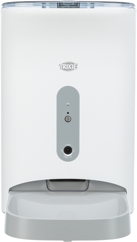 Trixie Voederautomaat Smart 2.0 Wit / Grijs 4.5 ltr 24x19x38 cm