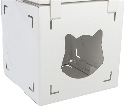 Trixie Kattenmeubel Finca Felice Karton Wit 125x62x62 cm