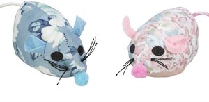 Trixie Kattenspeelgoed Muis Stof Met Catnip 4.5 cm 36 st