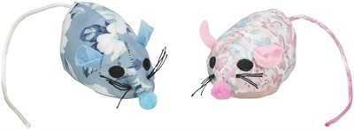 Trixie Kattenspeelgoed Muis Stof Met Catnip 4.5 cm 36 st