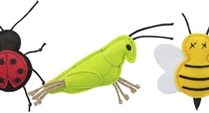 Trixie Kattenspeelgoed Insecten Vilt Met Catnip 11 cm 48 st
