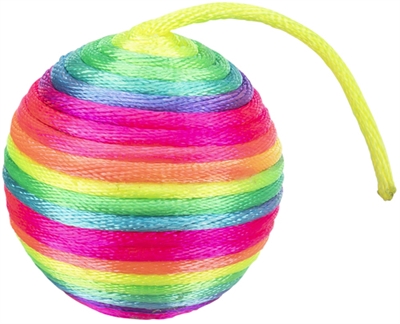 Trixie Kattenspeelgoed Ratelbal Stof 4.6 cm 30 st