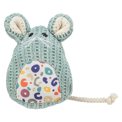 Trixie Kattenspeelgoed Muis Zittend Stof Met Catnip 11 cm 4 st