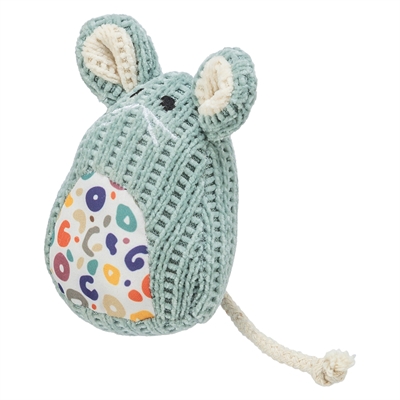 Trixie Kattenspeelgoed Muis Zittend Stof Met Catnip 11 cm 4 st