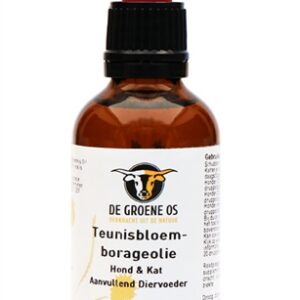 DE Groene Os Teunisbloem-Borageolie Hond / Kat 50 ml