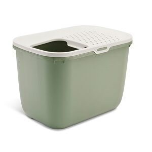 Savic Kattenbak Hop In Botanical Groen 58.5x39x39.5 cm