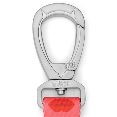 Morso Hondenriem Gerecycled Lipstick Roze 120x1.5 cm Tot 6 kg