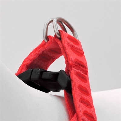 Morso Mini Hondentuig Verstelbaar Gerecycled Lipstick Roze 24-32x1.5 cm