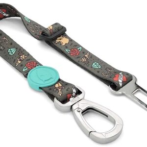 Morso Honden Autogordel Gerecycled Ink Tank Groen 40-65x1.5 cm Tot 4 kg
