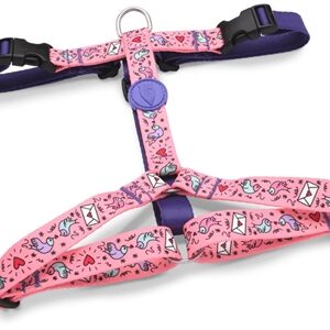 Morso Hondentuig H-Tuig Gerecycled Sweet Tweet Roze 40-55x1.5 cm