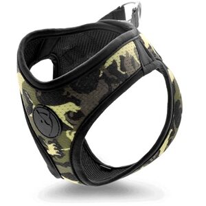 Morso Hondentuig Body Mesh Gerecycled Full Metal Dog Bruin 26-30 cm