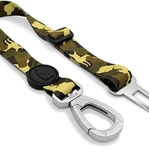 Morso Honden Autogordel Gerecycled Full Metal Dog Bruin 40-65x1.5 cm Tot 4 kg