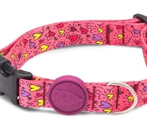 Morso Halsband Hond Gerecycled Pink Think Roze 30-42x1.5 cm