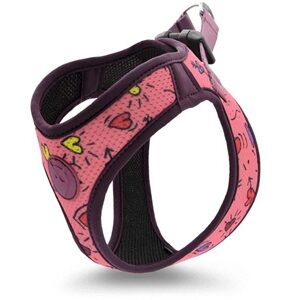 Morso Hondentuig Body Mesh Gerecycled Pink Think Roze 26-30 cm