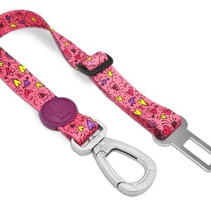 Morso Honden Autogordel Gerecycled Pink Think Roze 40-65x1.5 cm Tot 4 kg