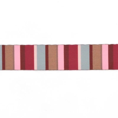 Morso Hondenriem Gerecycled Skyline Rood / Roze 120x1.5 cm Tot 6 kg