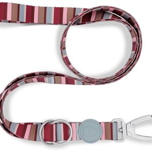 Morso Hondenriem Verstelbaar Gerecycled Skyline Rood / Roze 75-230x1.5 cm 1-4 kg