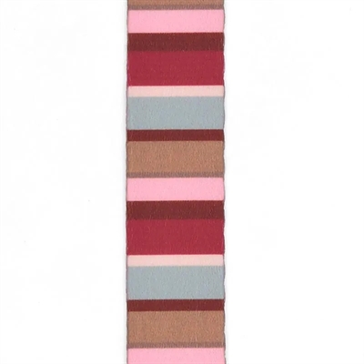 Morso Hondentuig H-Tuig Gerecycled Skyline Rood / Roze 40-55x1.5 cm