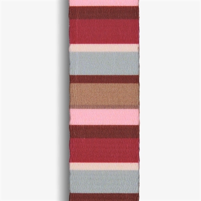 Morso Mini Hondentuig Verstelbaar Gerecycled Skyline Rood / Roze 24-32x1.5 cm