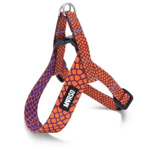 Morso Mini Hondentuig Verstelbaar Gerecycled Urban Lizard Rood 24-32x1.5 cm