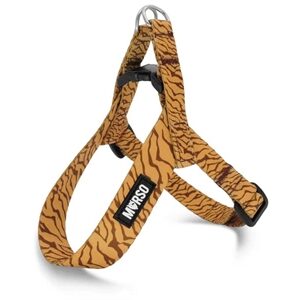 Morso Mini Hondentuig Verstelbaar Gerecycled Jungle Drum Oranje 24-32x1.5 cm