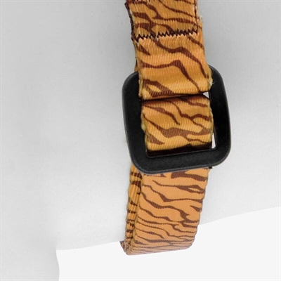 Morso Mini Hondentuig Verstelbaar Gerecycled Jungle Drum Oranje 24-32x1.5 cm