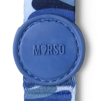 Morso Hondenriem Gerecycled Splash Blauw 120x1.5 cm Tot 6 kg