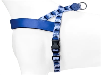 Morso Norwegian Hondentuig Gerecycled Splash Blauw 39-48x35 cm