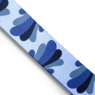 Morso Norwegian Hondentuig Gerecycled Splash Blauw 39-48x35 cm