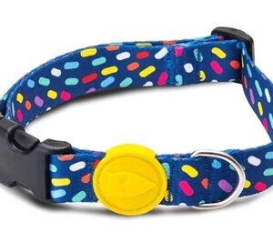 Morso Halsband Hond Gerecycled Color Invaders Paars 30-42x1.5 cm