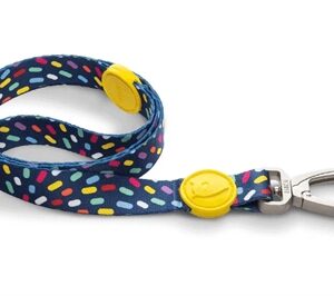 Morso Hondenriem Gerecycled Color Invaders Paars 120x1.5 cm Tot 6 kg
