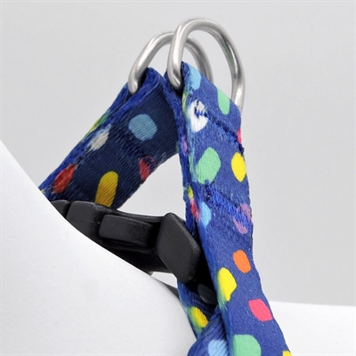 Morso Mini Hondentuig Verstelbaar Gerecycled Color Invaders Paars 24-32x1.5 cm